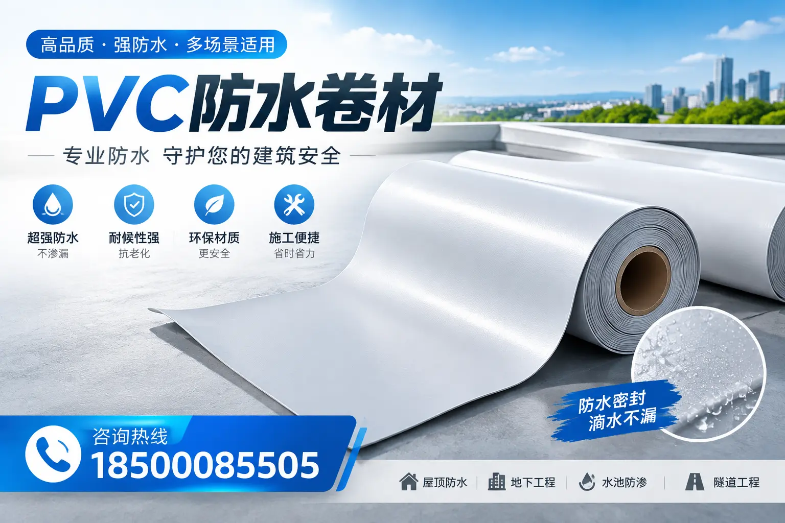 PVC防水卷材的市场竞争分析，汕尾品牌选择参考